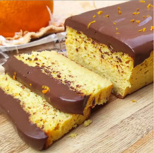 Bolo de Laranja com chocolate