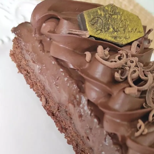 Torta Brownie com Brigadeiro